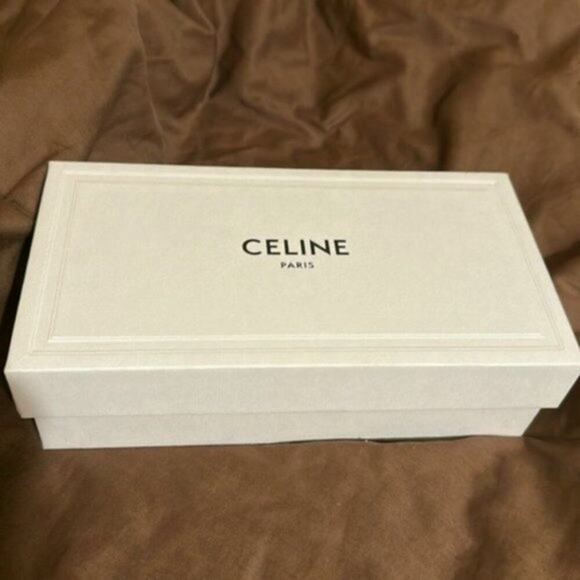 Celine 56mm Designer Sunglasses orange - Picture 8 of 9